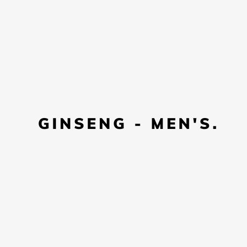 Ginseng - Men's.