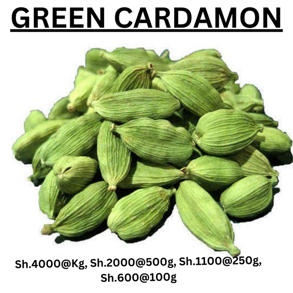 Have you been asking yourself, Where to get GREEN CARDAMON  in Kenya? or Where to buy GREEN CARDAMON  in Nairobi? Kalonji Online Shop Nairobi has it. Contact them via WhatsApp/Call 0716 250 250 or even shop online via their website www.kalonji.co.ke