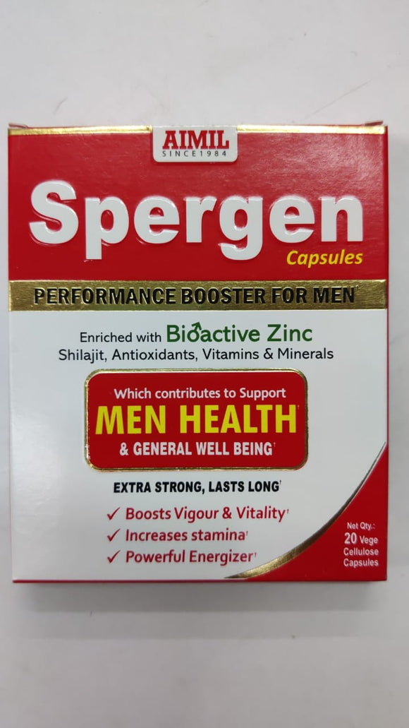 Have you been asking yourself, Where to get Aimil Spergen capsules in Kenya? or Where to get Spergen capsules in Nairobi? Kalonji Online Shop Nairobi has it. Contact them via WhatsApp/Call 0716 250 250 or even shop online via their website www.kalonji.co.ke