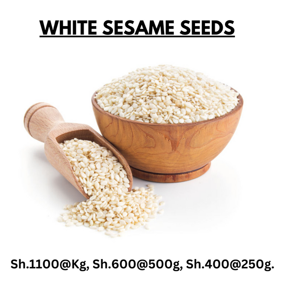 Have you been asking yourself, Where to get White SESAME seeds in Kenya? or Where to get White SESAME seeds in Nairobi? Kalonji Online Shop Nairobi has it. Contact them via WhatsApp/Call 0716 250 250 or even shop online via their website www.kalonji.co.ke