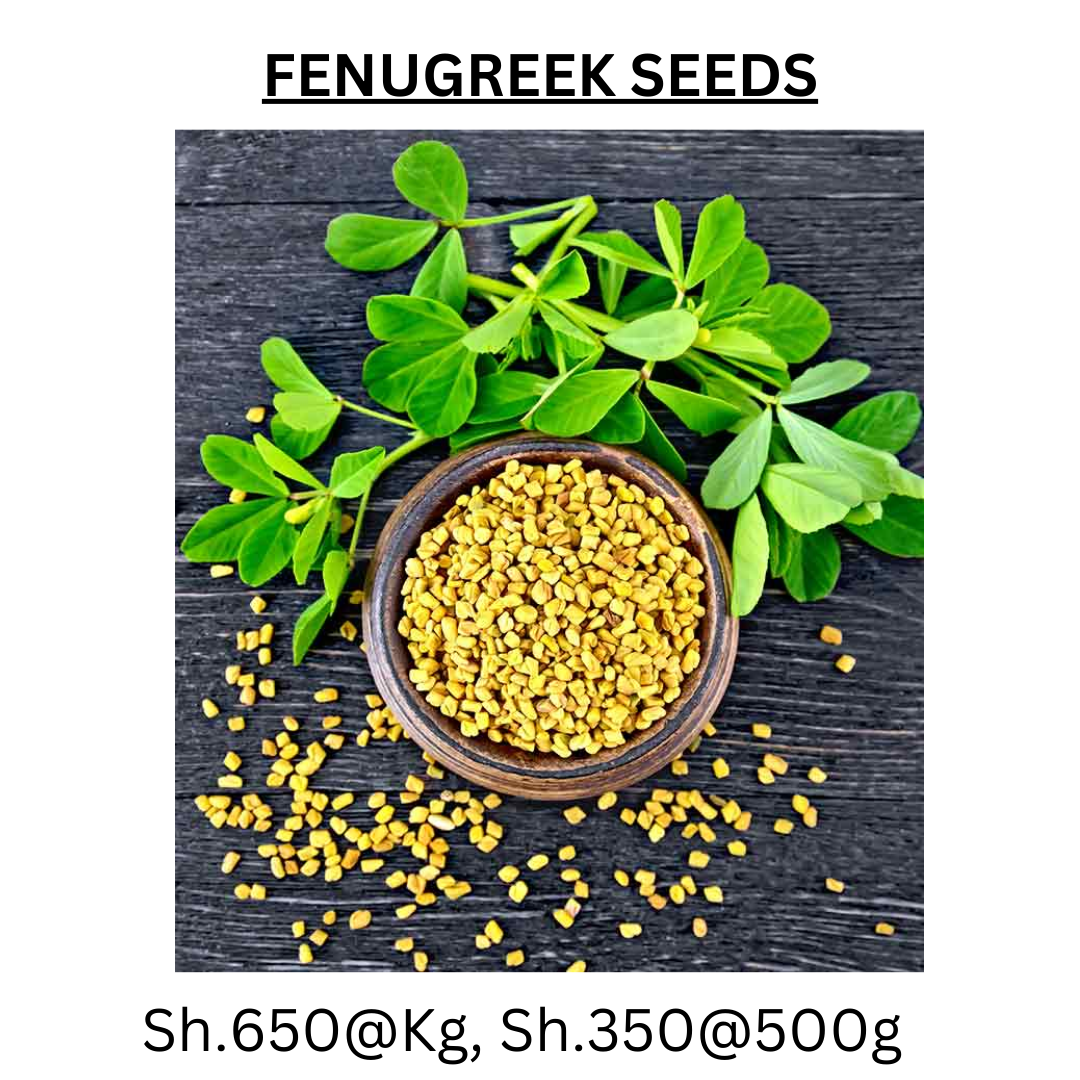 Where to get FENUGREEK Seeds in Nairobi & Kenya KALONJI ONLINE SHOP