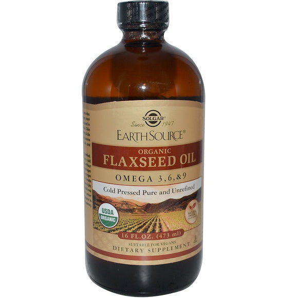 Flaxseed Oil 473ml Cold Pressed