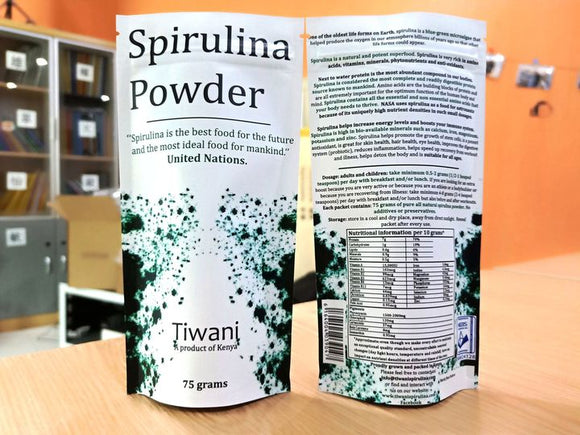 Have you been asking yourself, Where to get Spirulina Powder in Kenya? or Where to get Spirulina Powder in Kenya?   Worry no more, Kalonji Online Shop Nairobi has it. Contact them via Whatsapp/call via 0716 250 250 or even shop online via their website www.kalonji.co.ke
