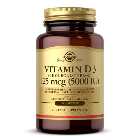 Vitamin D3 5000iu Caps 100's