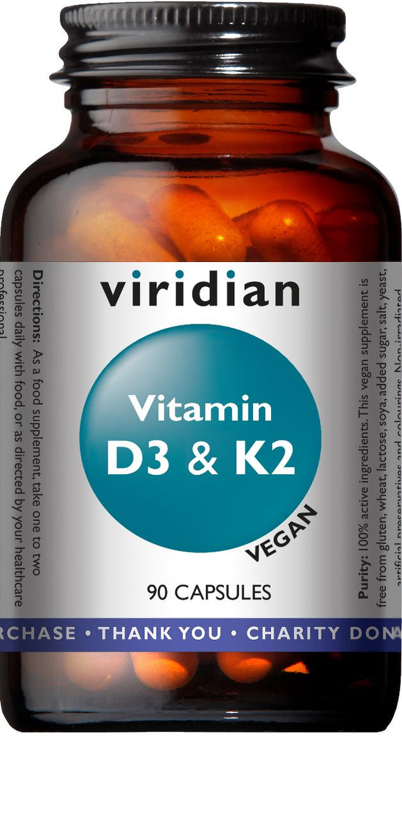 Vitamin D3 & K2 MK7 Capsules 90's