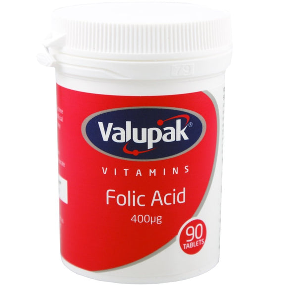 Valupak Folic Acid Tablets 90's
