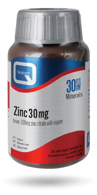 Zinc Citrate 30mg Tabs 30's