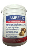 ASHWAGANDHA CAPSULES ( With Vitamin C & Zinc ) 6000MG  60'S