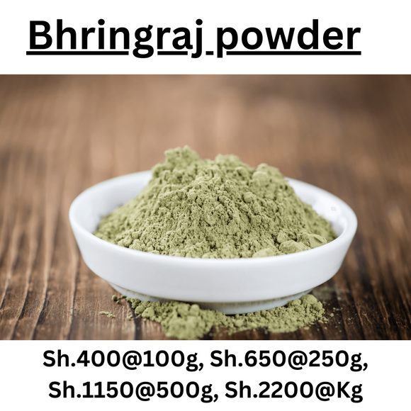 Have you been asking yourself, Where to get Bhringraj powder in Kenya? or Where to get Bhringraj powder in Nairobi? Kalonji Online Shop Nairobi has it. Contact them via WhatsApp/Call 0716 250 250 or even shop online via their website www.kalonji.co.ke