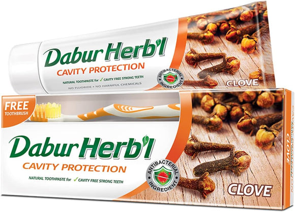 Where to get Dabur Herbal  Clove Toothpaste in Nairobi Kenya?
WhatsApp/Call 0716250250 / shop online www.kalonji.co.ke
Free Delivery 4 order over 3K