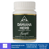 Damiana Herb Capsules 300mg 60's