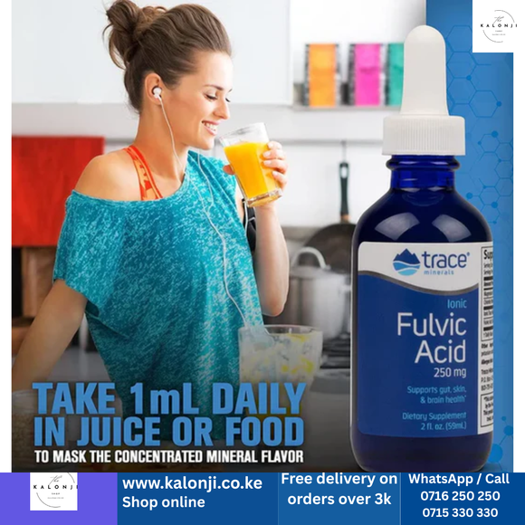 Fulvic Acid Ionic Liquid 250mg 59ml