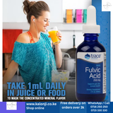 Fulvic Acid Ionic Liquid 250mg 59ml