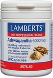 ASHWAGANDHA CAPSULES ( With Vitamin C & Zinc ) 6000MG  60'S