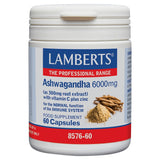 ASHWAGANDHA CAPSULES ( With Vitamin C & Zinc ) 6000MG  60'S