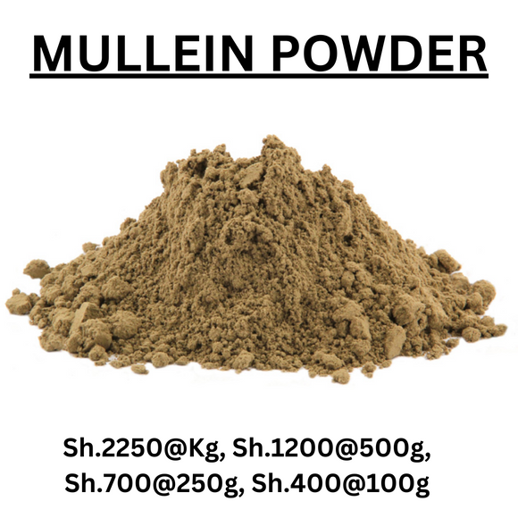 Have you been asking yourself, Where to get Mullein Powder in Kenya? or Where to buy Mullein Powder in Nairobi? Kalonji Online Shop Nairobi has it. Contact them via WhatsApp/Call 0716 250 250 or even shop online via their website www.kalonji.co.ke