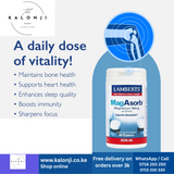 Where to get Magasorb Magnesium Citrate Tablets in Nairobi Kenya?
WhatsApp/Call 0716250250 / shop online www.kalonji.co.ke
Free Delivery 4 order over 3K