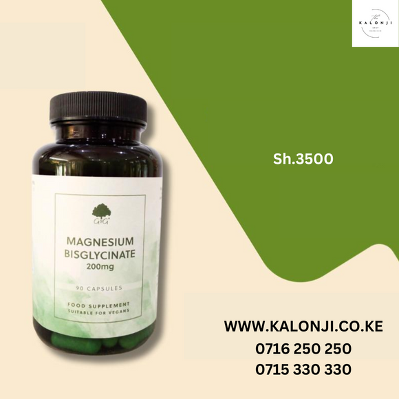 Have you been asking yourself, Where to get Magnesium Bisglycinate Capsules in Kenya? or Where to get Magnesium Bisglycinate Capsules in Nairobi? Kalonji Online Shop Nairobi has it.
Contact them via WhatsApp/Call 0716 250 250 or even shop online via their website www.kalonji.co.ke