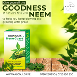 Where to get Goodcare NEEM GUARD CAPSULES Nairobi Kenya? Kalonji Shop has it.
WhatsApp/Call via 0716 250 250 or even shop online www.kalonji.co.ke

