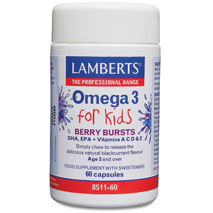 Omega 3 for Kids Chewable Capsules 60's
