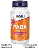 Where to get  PABA Capsules in Nairobi, Kenya?
WhatsApp/Call 0716250250 / shop online www.kalonji.co.ke
Free Delivery 4 order over 3K