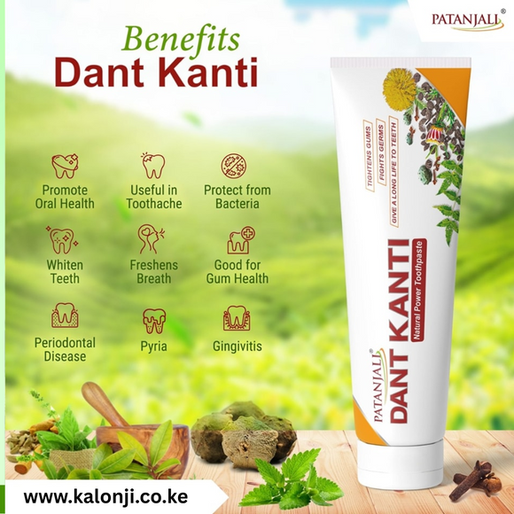 DANT KANTI NATURAL TOOTHPASTE (100g & 200g)