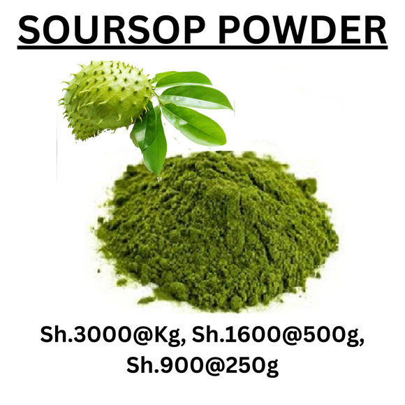 Have you been asking yourself, Where to get Soursop Powder in Kenya? or Where to buy Soursop Powder in Nairobi? Kalonji Online Shop Nairobi has it. Contact them via WhatsApp/Call 0716 250 250 or even shop online via their website www.kalonji.co.ke