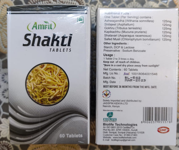 Have you been asking yourself, Where to get Amrit Shakti Tablets in Kenya? or Where to get Shakti Tablets in Nairobi? Kalonji Online Shop Nairobi has it. Contact them via WhatsApp/Call 0716 250 250 or even shop online via their website www.kalonji.co.ke