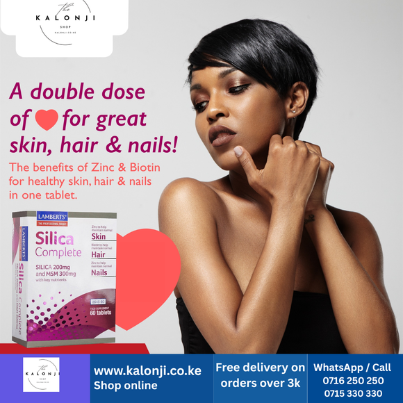 Where to get Silica Tablets in Nairobi Kenya?
WhatsApp/Call 0716250250 / shop online www.kalonji.co.ke
Free Delivery 4 order over 3K