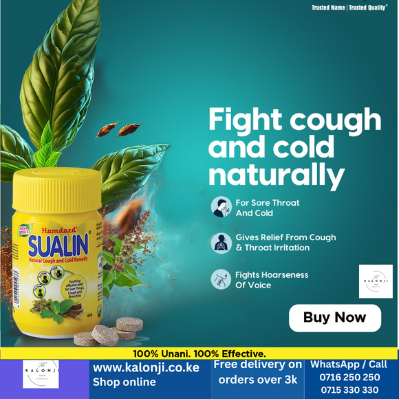 Where to get Hamdard Sualin Tablets in Nairobi Kenya?
WhatsApp/Call 0716250250 / shop online www.kalonji.co.ke
Free Delivery 4 order over 3K