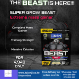 Where to get USN SUPER GROW BEAST in Nairobi Kenya?
WhatsApp/Call 0716250250 / shop online www.kalonji.co.ke
Free Delivery 4 order over 3K