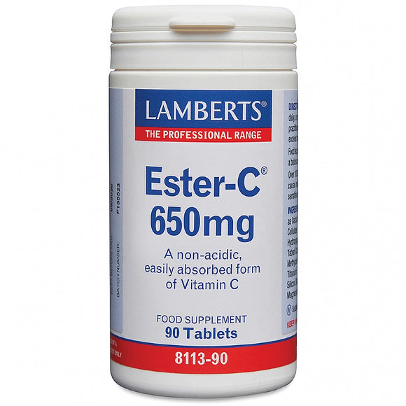 Ester C 650mg Tabs 90's