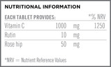 Effervescent Vitamin C 1000mg Tabs 20's