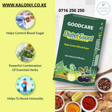 Have you been asking yourself, Where to get GOODCARE DIABET GUARD CAPSULES in Kenya? or Where to get GOODCARE DIABET GUARD CAPSULES in Nairobi?  Worry no more, Kalonji Online Shop Nairobi has it.  Contact them via Whatsapp/call via 0716 250 250 or even shop online via their website www.kalonji.co.ke