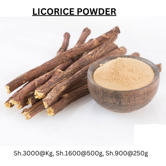 Have you been asking yourself, Where to get LICORICE POWDER in Kenya? or Where to get LICORICE POWDER in Nairobi? Kalonji Online Shop Nairobi has it. Contact them via WhatsApp/Call 0716 250 250 or even shop online via their website www.kalonji.co.ke
