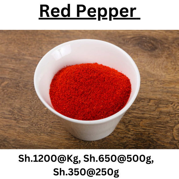 Red Pepper (250g, 500g, & 1kg)