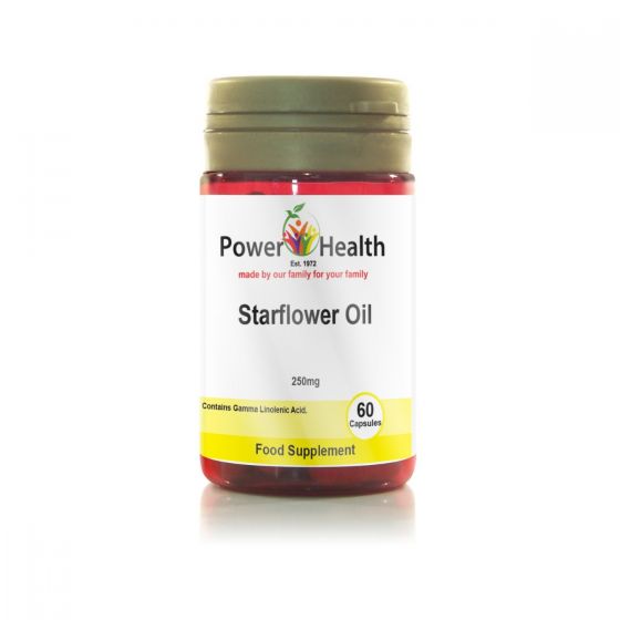 STARFLOWER OIL - 250MG (MINIMUM 20% GLA) - 60 CAPSULES