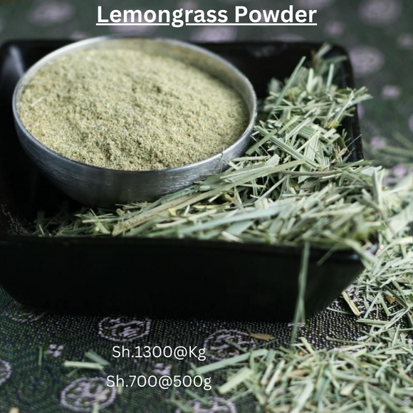 Have you been asking yourself, Where to get Lemongrass POWDER in Kenya? or Where to get Lemongrass POWDER in Nairobi? Kalonji Online Shop Nairobi has it. Contact them via WhatsApp/Call 0716 250 250 or even shop online via their website www.kalonji.co.ke