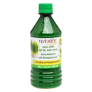 AMLA-ALOEVERA WITH WHEATGRASS JUICE 500 ML